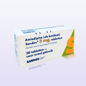 Amlodipin 5mg Packung vorderansicht