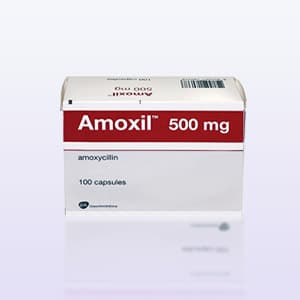 Amoxil 500mg Packung vorderansicht