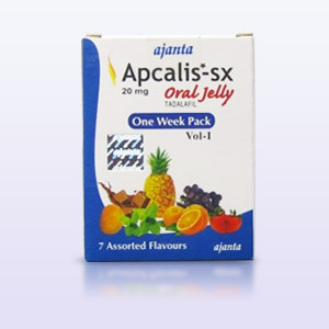 Apcalis Oral Jelly 20mg Packung vorderansicht