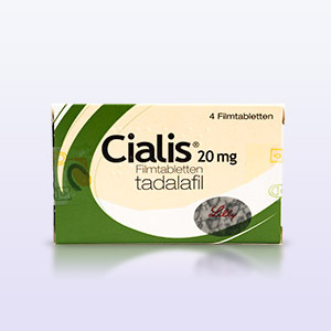 Verpackungsart von Cialis Original 20mg mit Tabletten