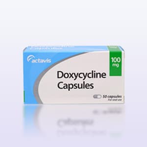 Doxycyclin 100mg Packung vorderansicht