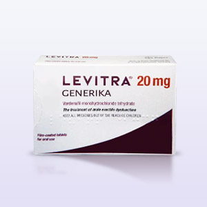 Levitra Generika 20mg Packung vorderansicht