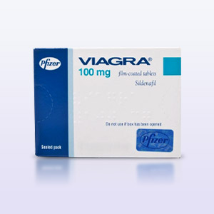 Viagra 100mg Packung vorderansicht